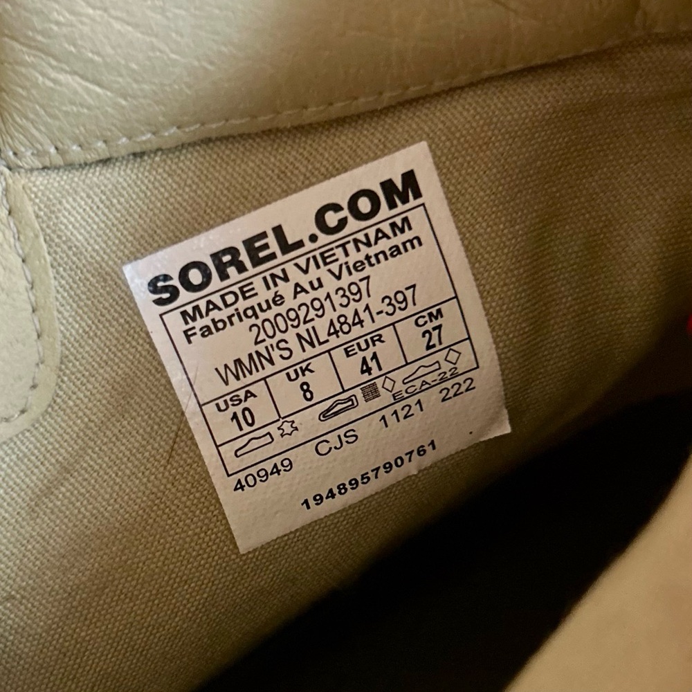 Sorel Gray and Green Winter Boots - Picture 4 of 5